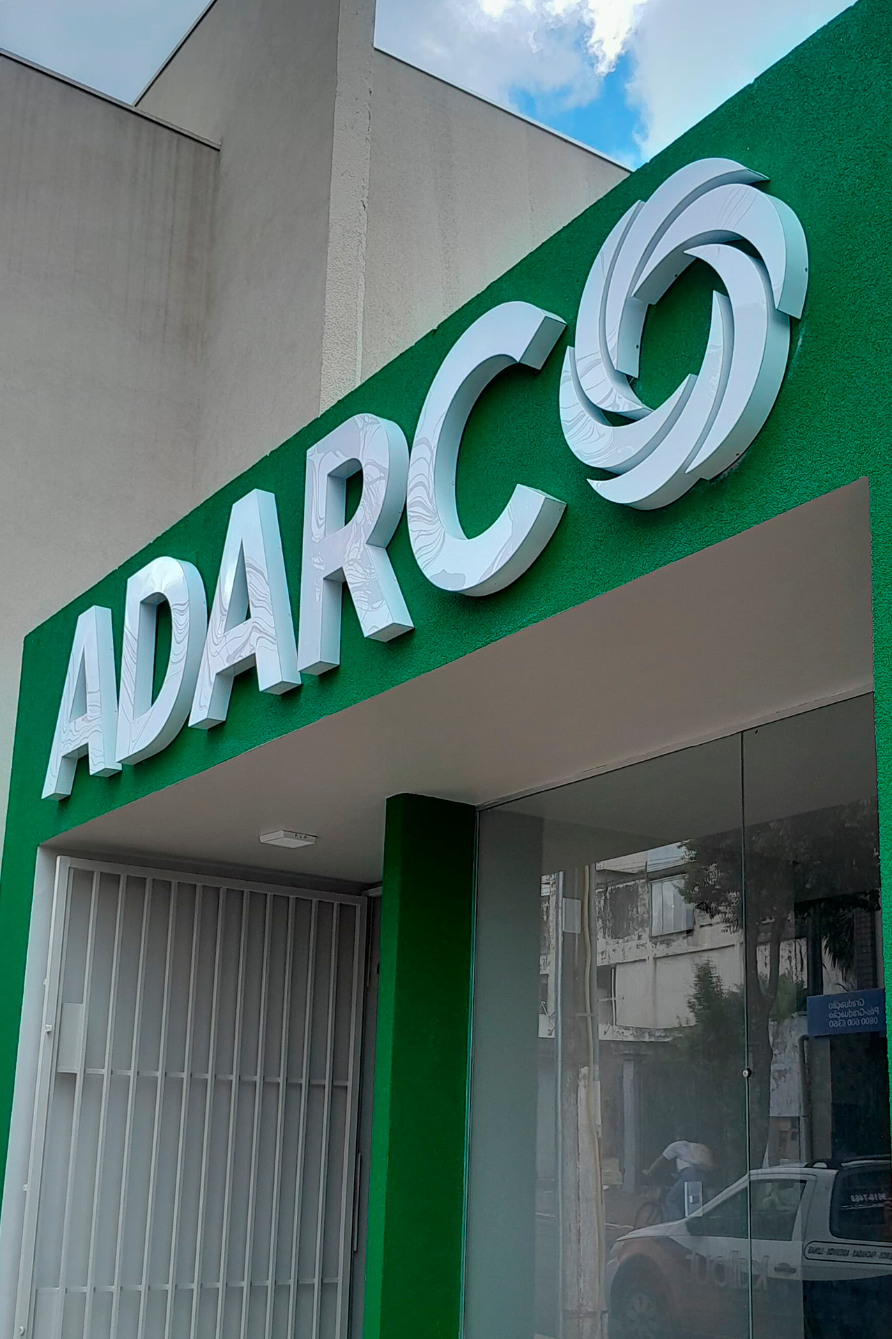 Letras Caixa em ACM